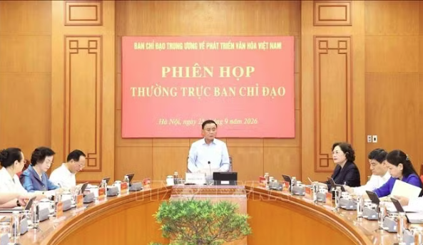 Thường trực Ban Bí thư Trần Cẩm Tú chủ trì Phiên họp Thường trực Ban Chỉ đạo Trung ương về phát triển văn hóa